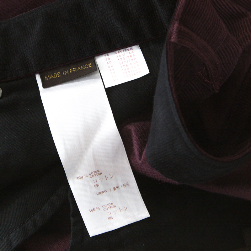 Louis Vuitton Marine Slim Fit Corduroy Denim Pants M Louis Vuitton | The  Luxury Closet