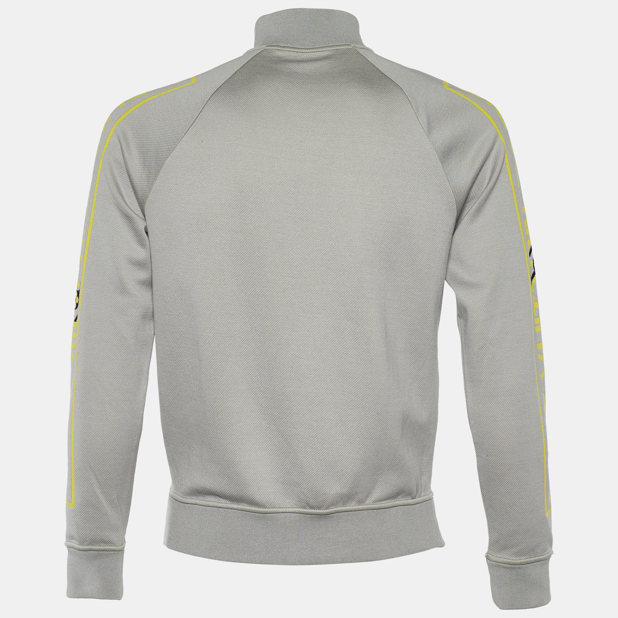 

Louis Vuitton Grey Jacquard Gravity Raglan Sleeve Sweatshirt