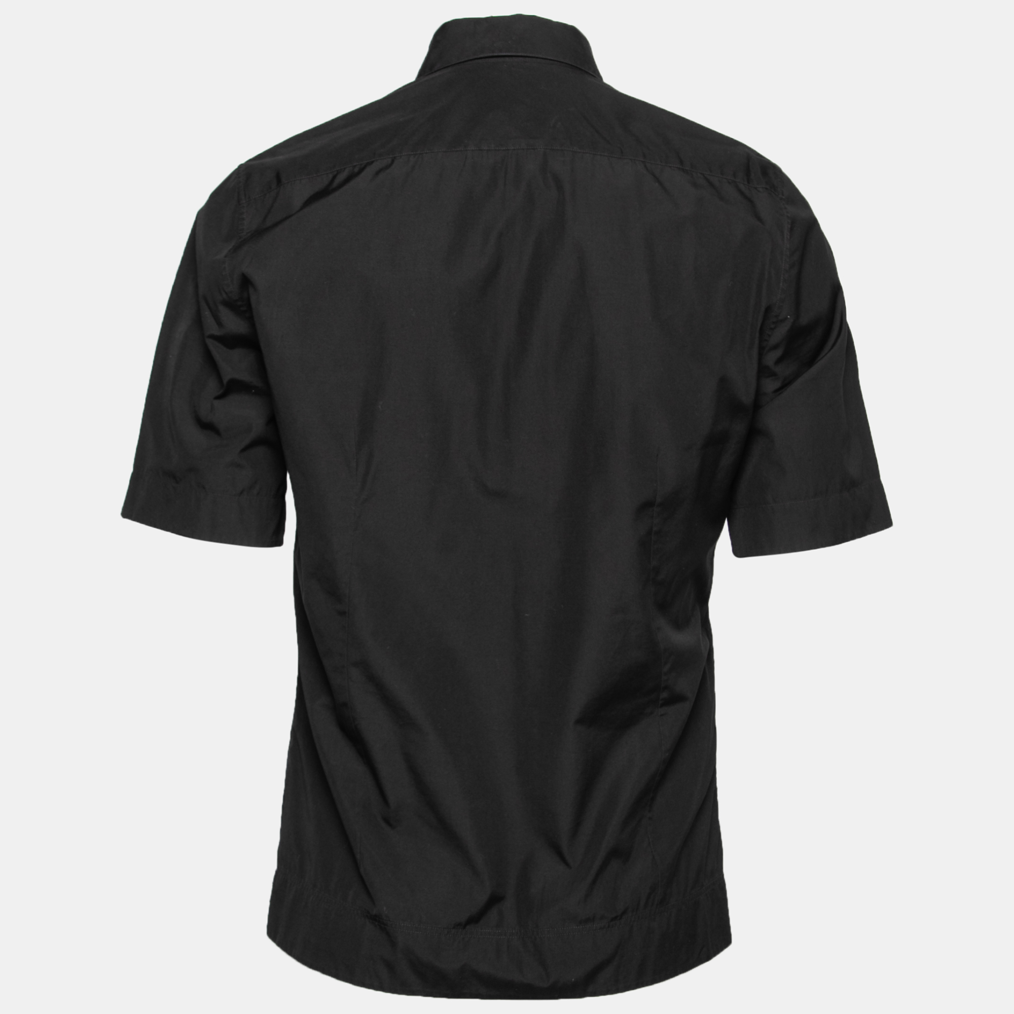 

Louis Vuitton Black Cotton Pocket Detail Short Sleeve Shirt