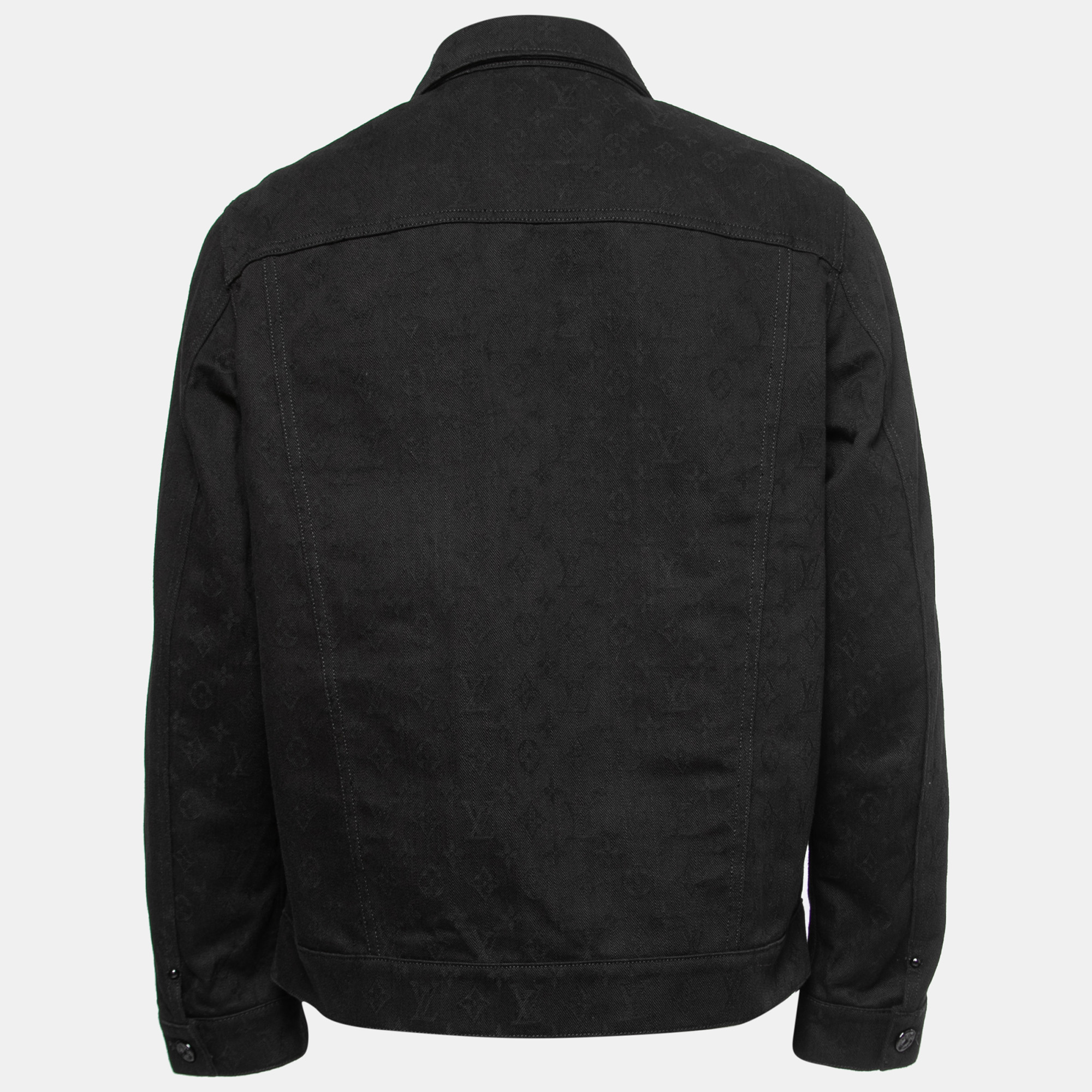 

Louis Vuitton Black Monogram Jacquard Denim Jacket