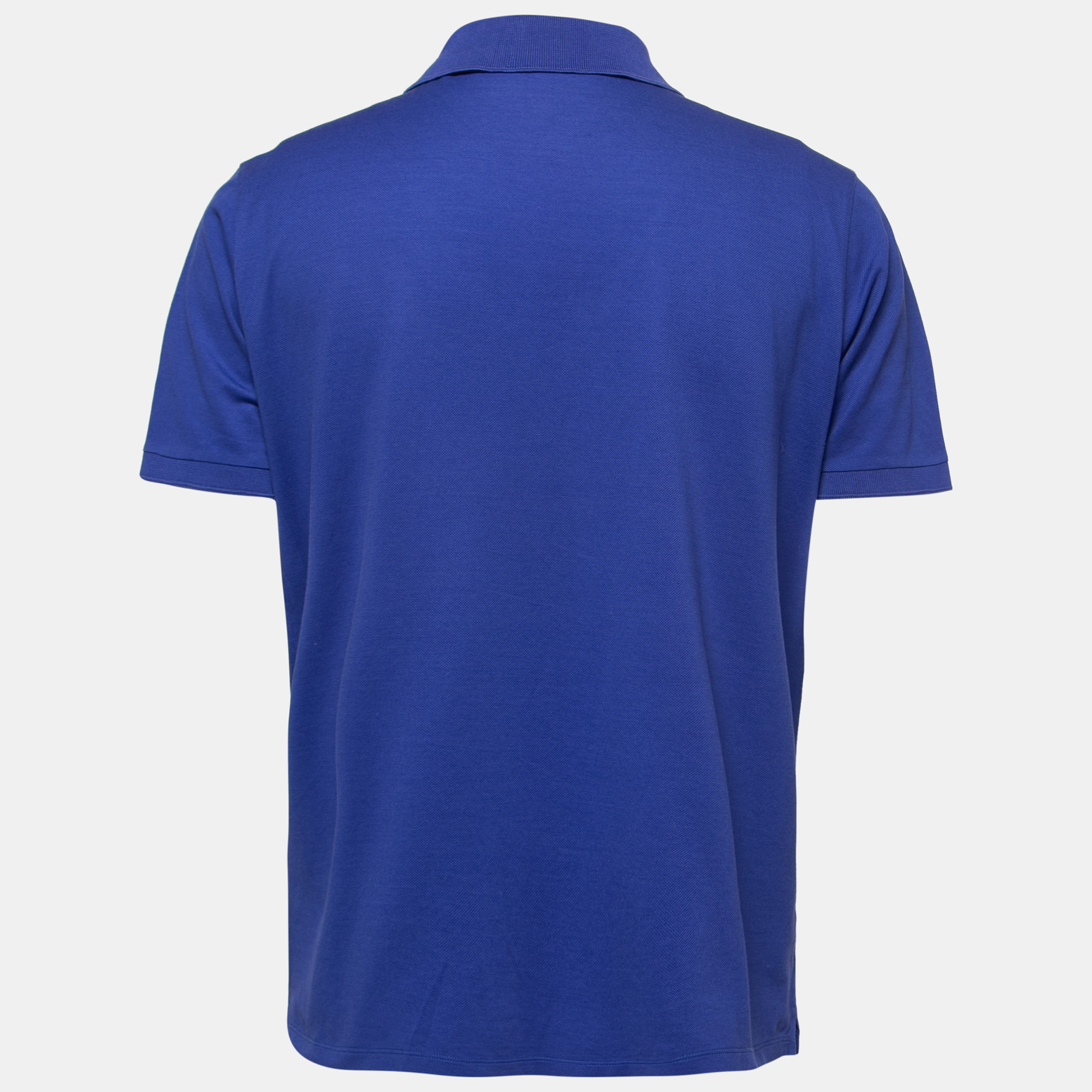 

Louis Vuitton Blue Cotton Pique Polo T-Shirt