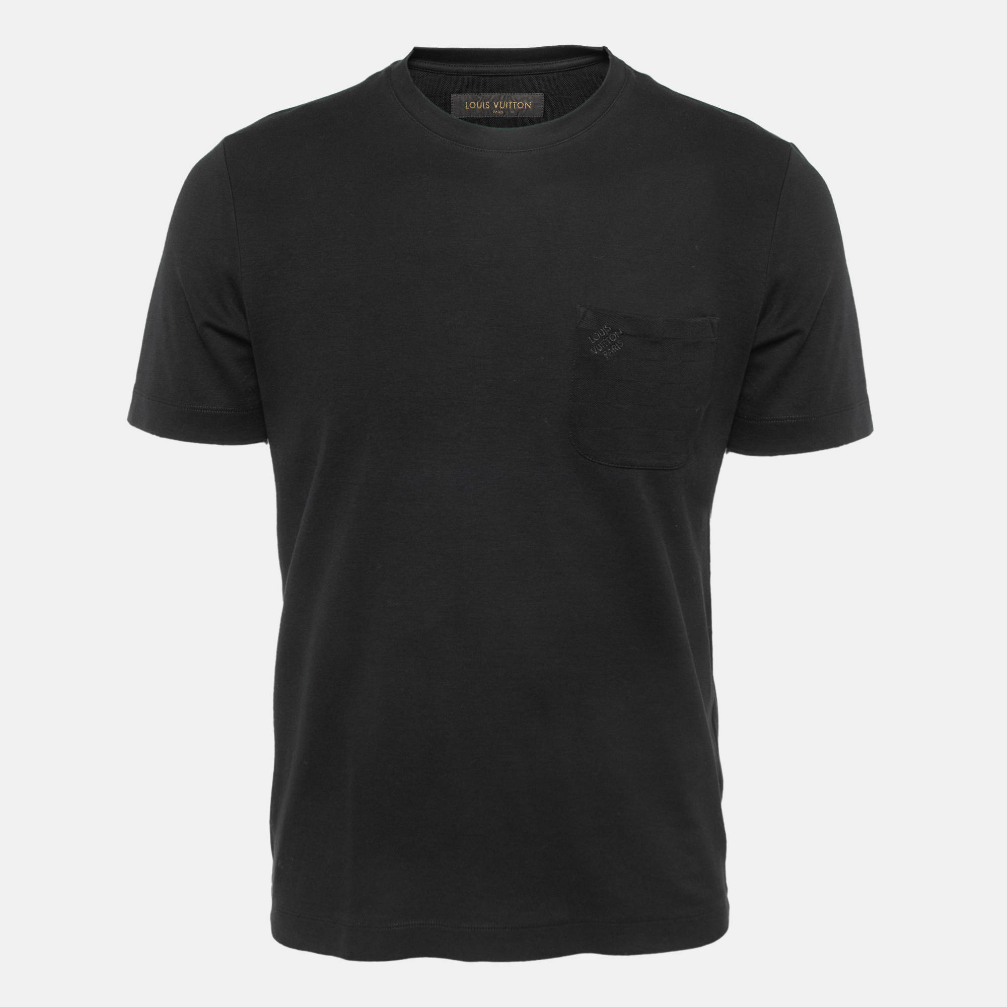 Louis Vuitton Mens T-Shirts, Black, S