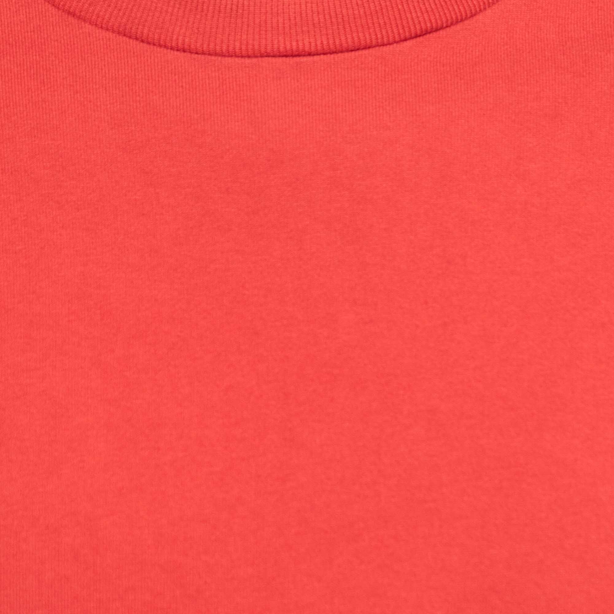 Louis Vuitton Red Cotton Inside-Out T-Shirt M Louis Vuitton