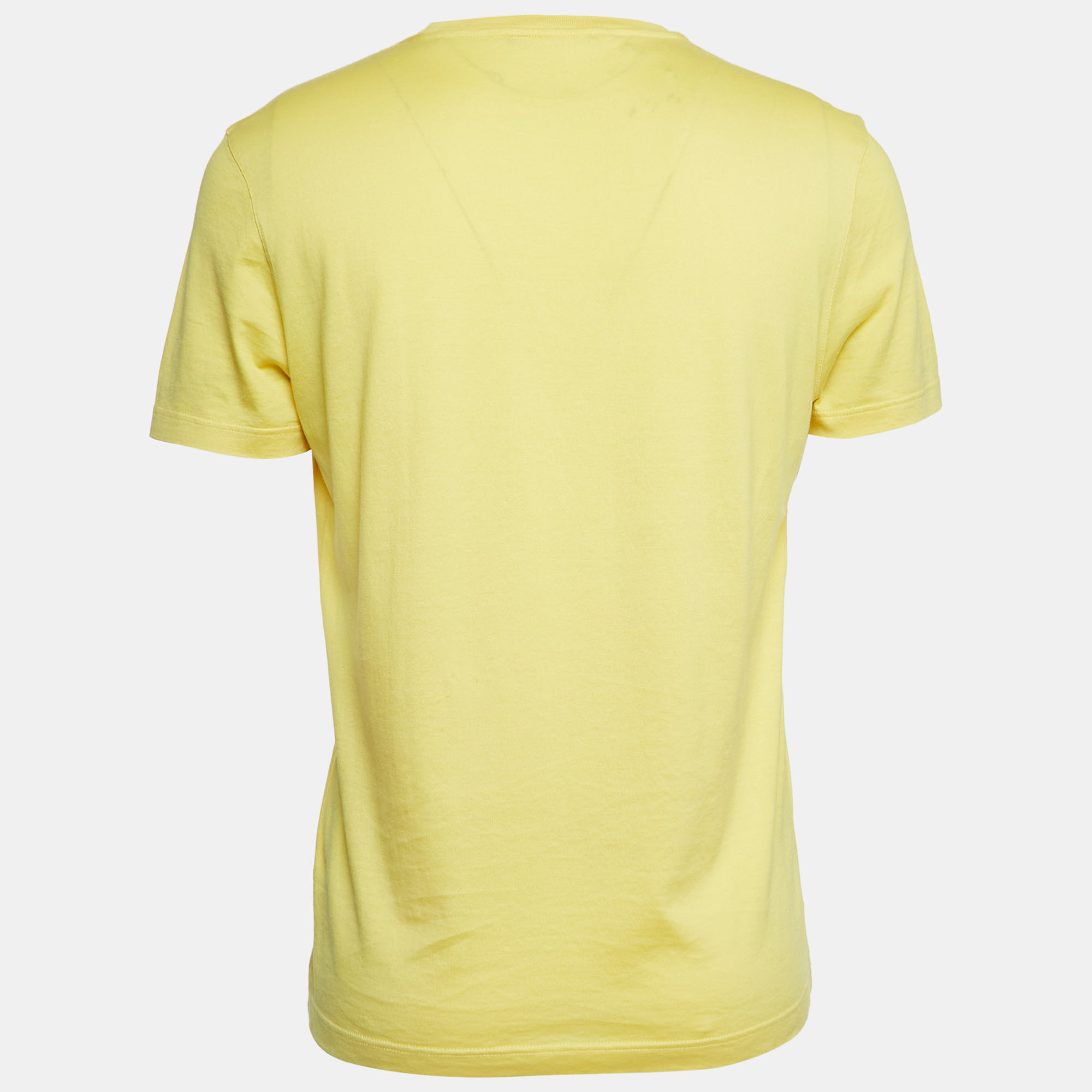 

Louis Vuitton Yellow Cotton Crewneck T-Shirt