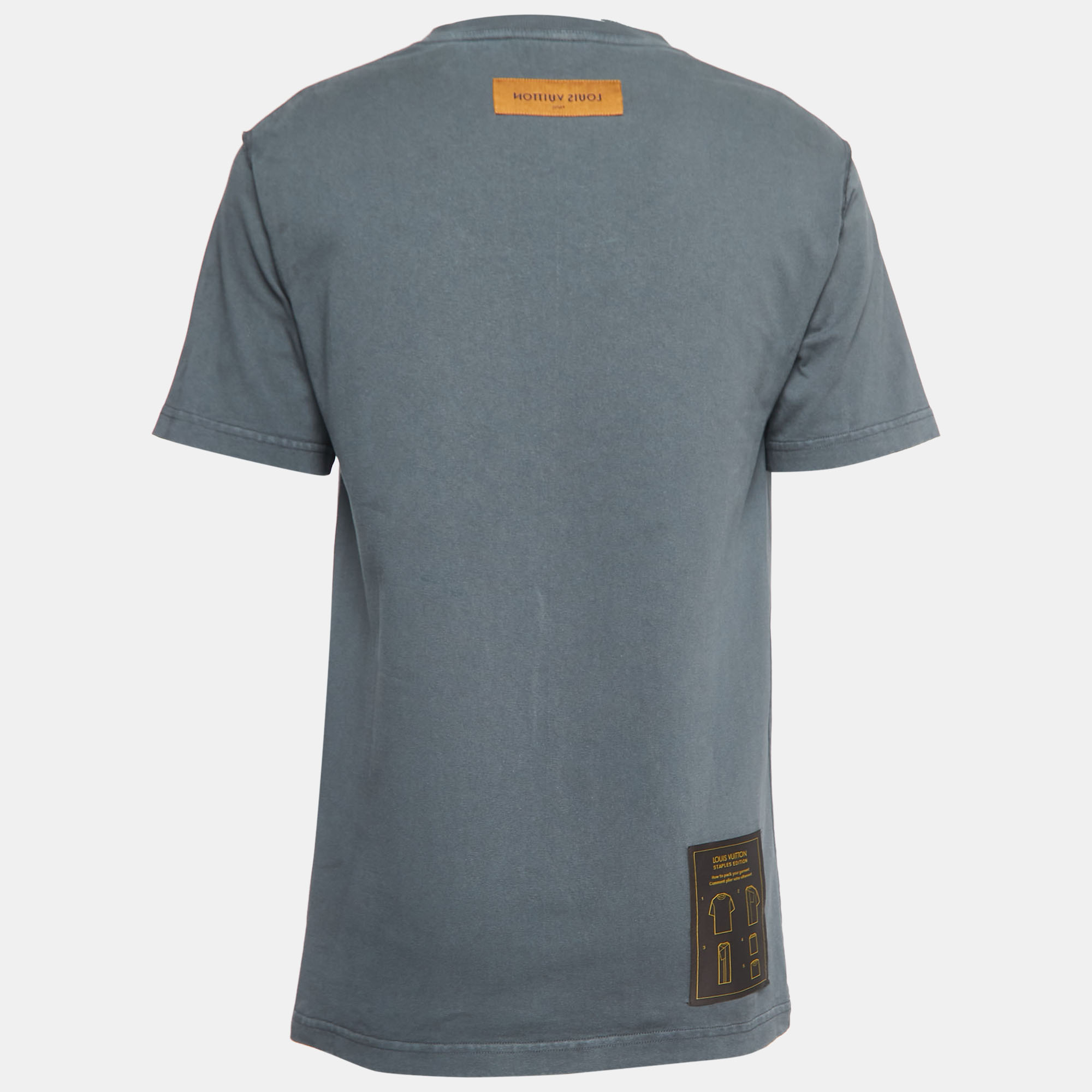 

Louis Vuitton Grey Cotton Inside-Out T-Shirt