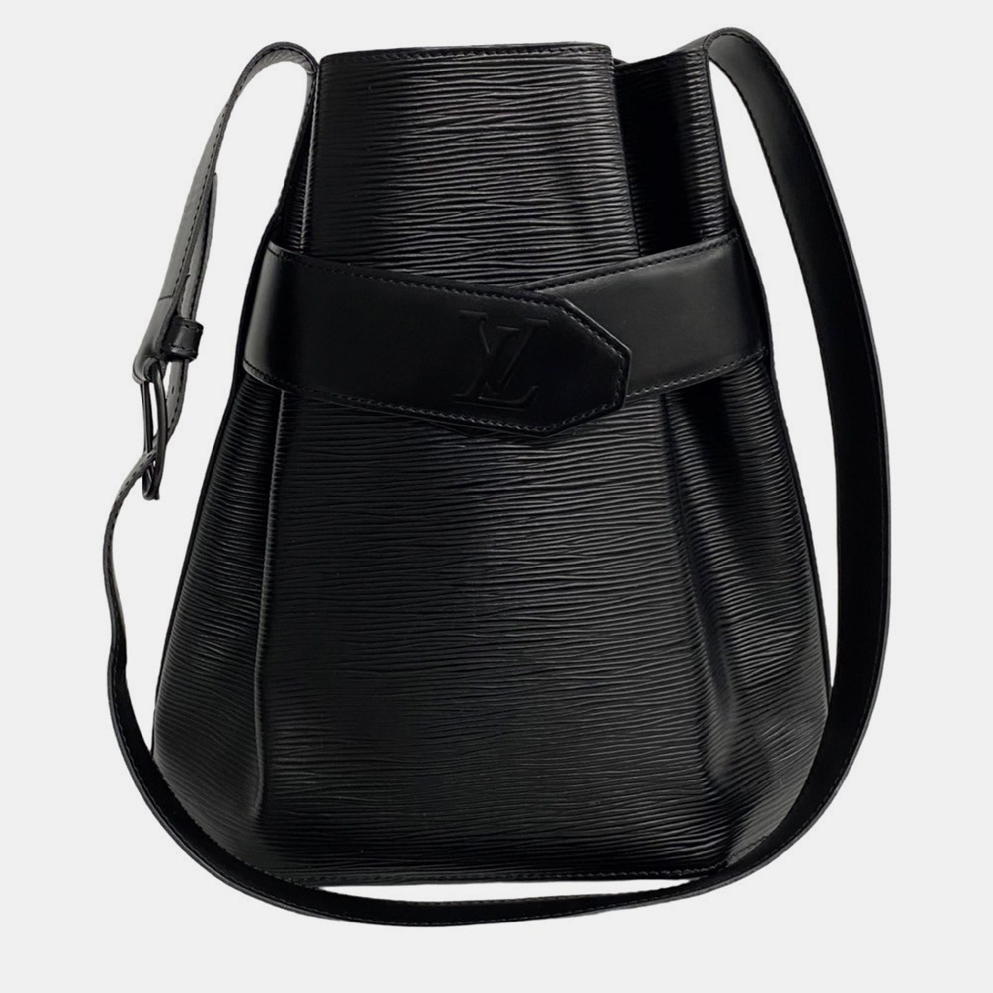 

Louis Vuitton Black Epi Leather Sac D'Epaule GM Bucket Bag