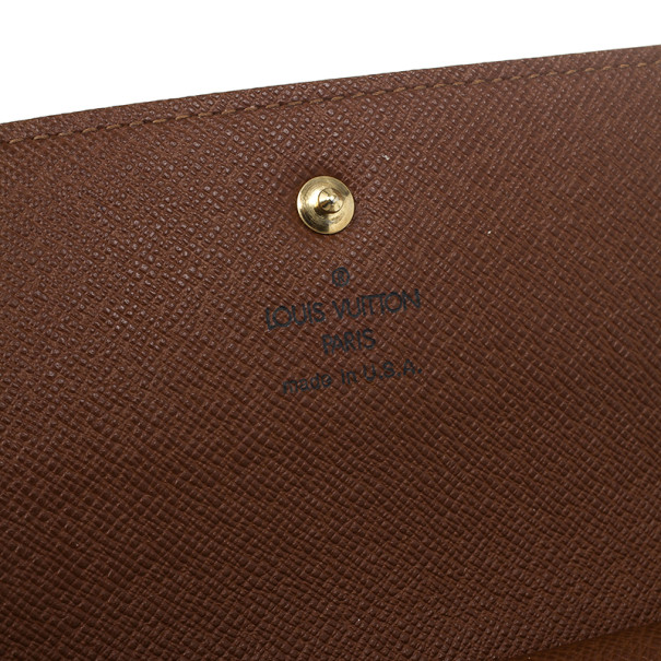 Louis Vuitton, Bags, Clearance 994 Authentic Louis Vuitton Tresor Wallet  Monogram No Snap
