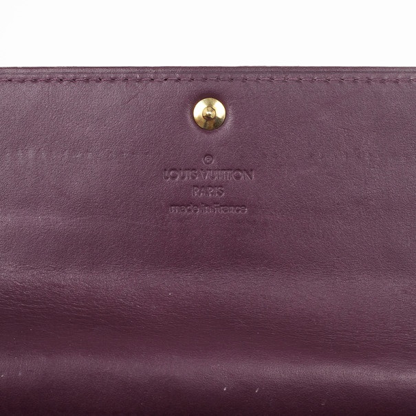 Louis Vuitton Purple Monogram Vernis Sarah Wallet Louis Vuitton | The  Luxury Closet
