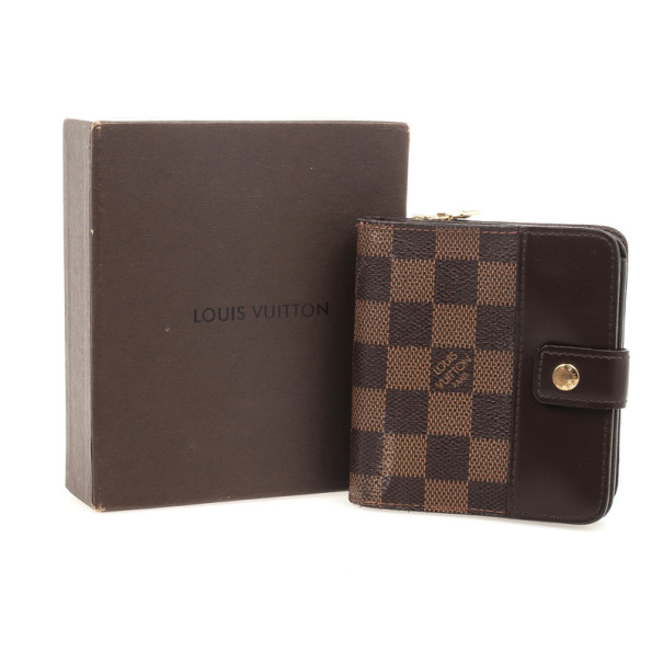 Lou Wallet Damier Ebene - Women - Small Leather Goods