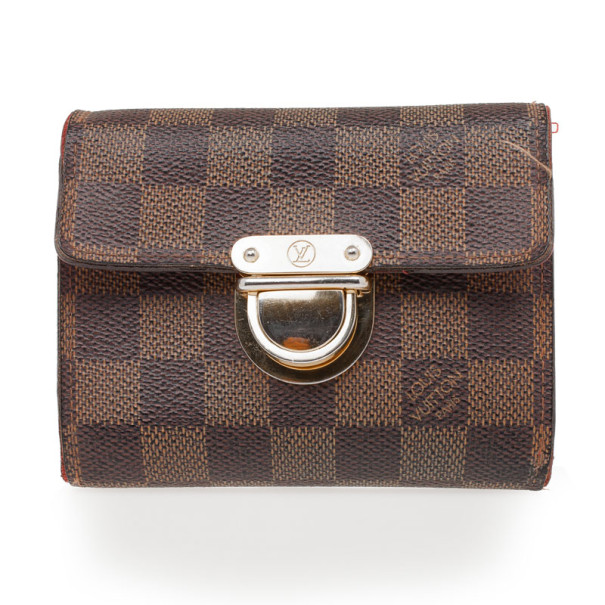مملوكة مسبقًا Louis Vuitton Damier Ebene Koala Wallet