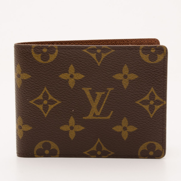Pre Owned Louis Vuitton Billfold Monogram Wallet