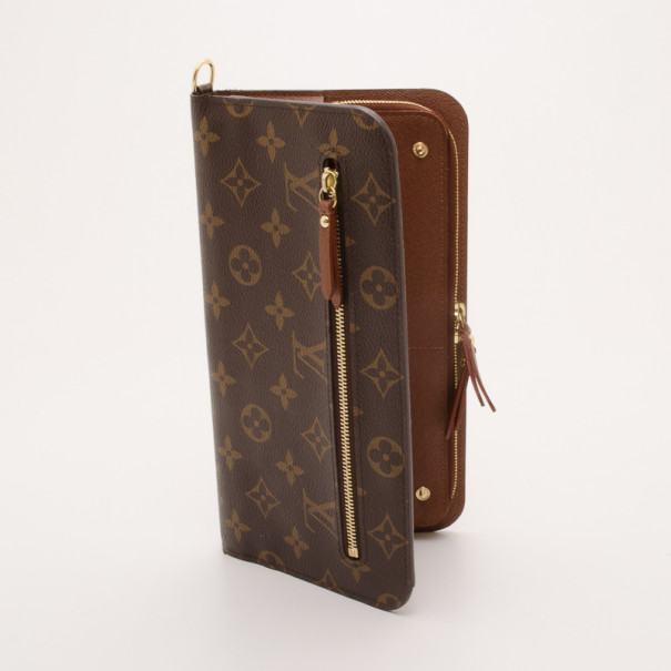 Pre Owned Louis Vuitton Monogram Zippy Organizer Wallet 