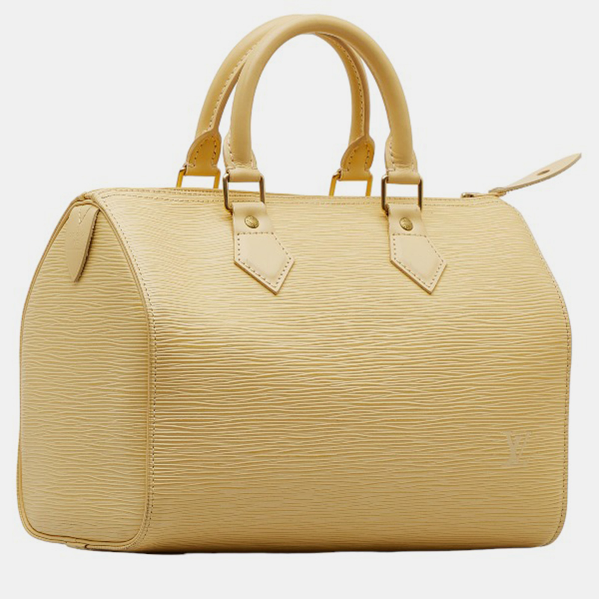 

Louis Vuitton Yellow Epi Leather Speedy 25 Top Handle Bag