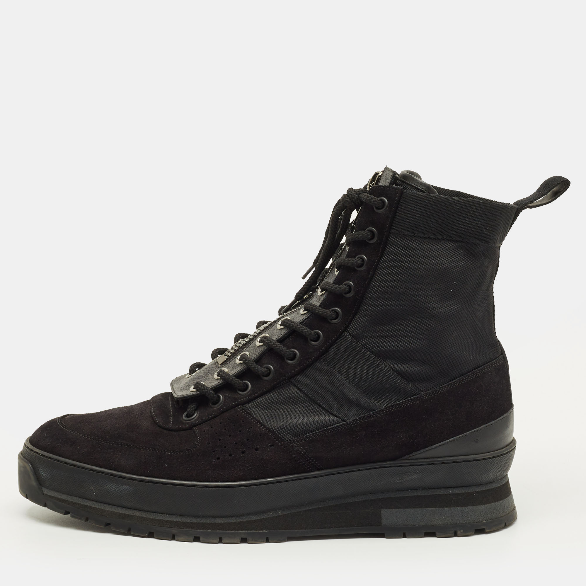 

Louis Vuitton Harlem Size 42.5 Black Leather and Suede Ankle Length Boots