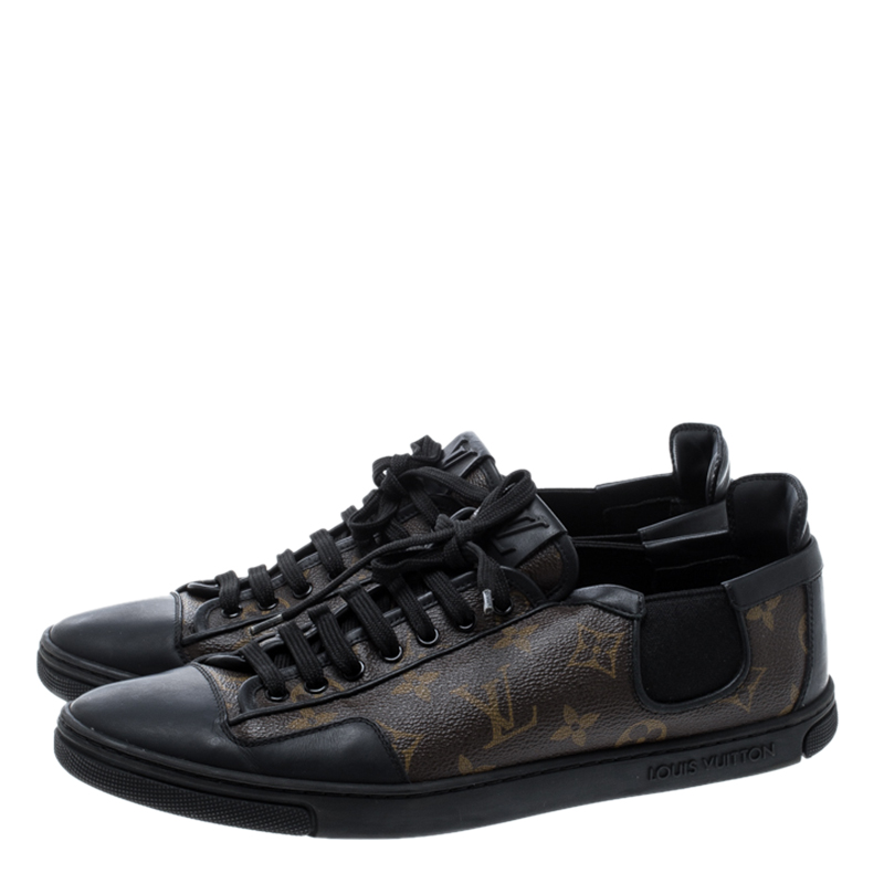 Louis Vuitton Slalom LV Monogram Sneaker Brown Men's Size 10 Shoes