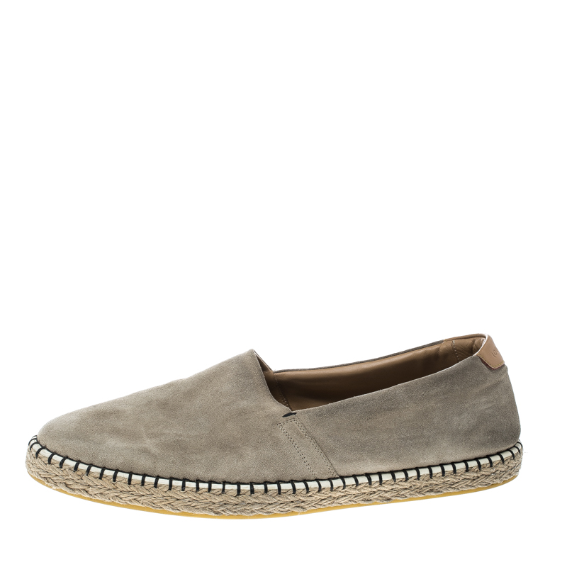 

Louis Vuitton Beige Suede Slip On Espadrilles Size