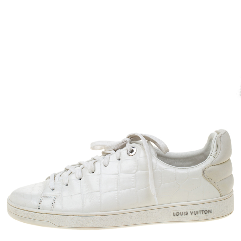 Louis Vuitton LV frontrow trainers new White Leather ref.286126 - Joli  Closet