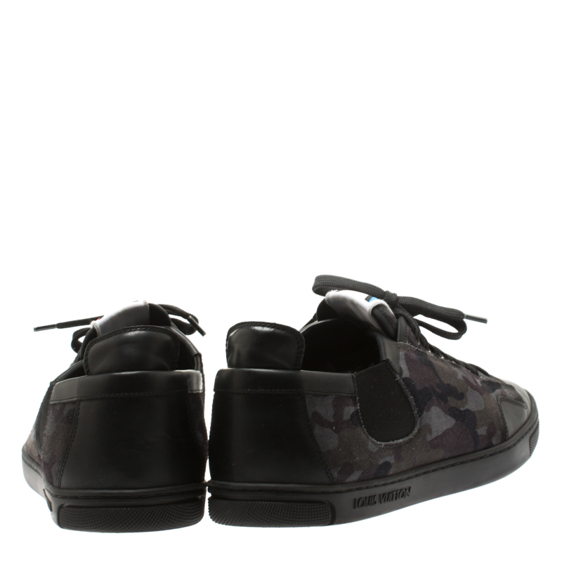 Louis Vuitton Slalom Sneaker 'Camo Black Grey' - Louis Vuitton - 939956 -  black/grey