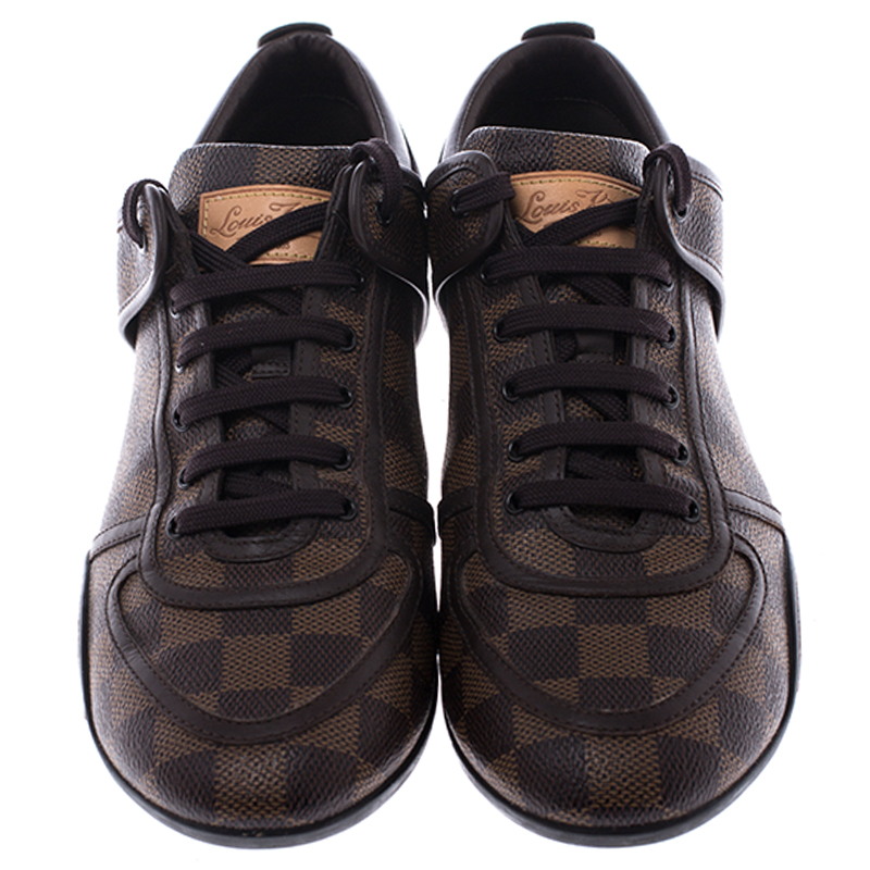 LOUIS VUITTON Damier Azur Boogie Sneakers 39 282016