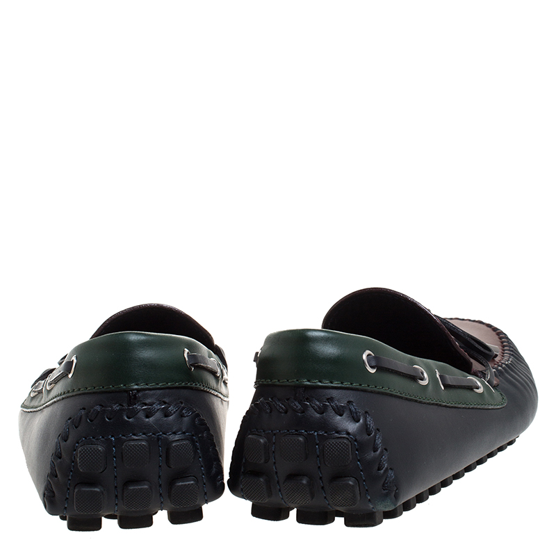 Louis Vuitton Tricolor Leather Arizona Loafers Size 43.5 Louis Vuitton | TLC