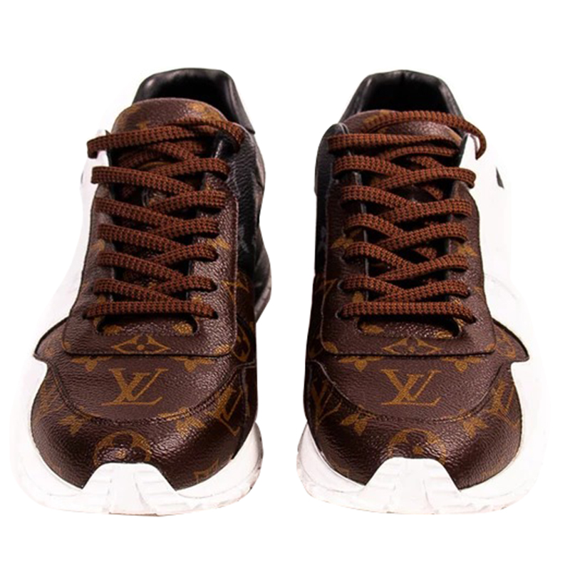 Louis Vuitton Brown Monogram Canvas Runaway Sneakers Size 42.5 Louis Vuitton