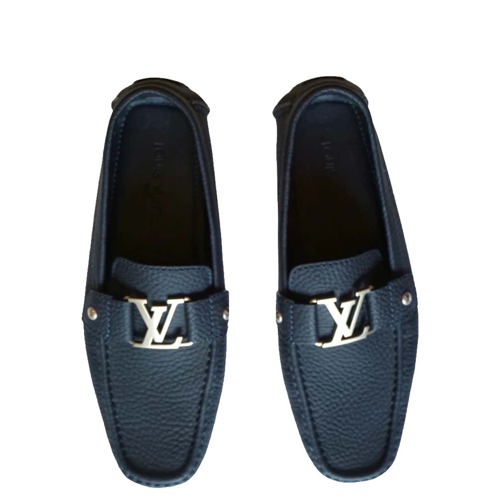 Louis Vuitton Navy Blue Textured 
