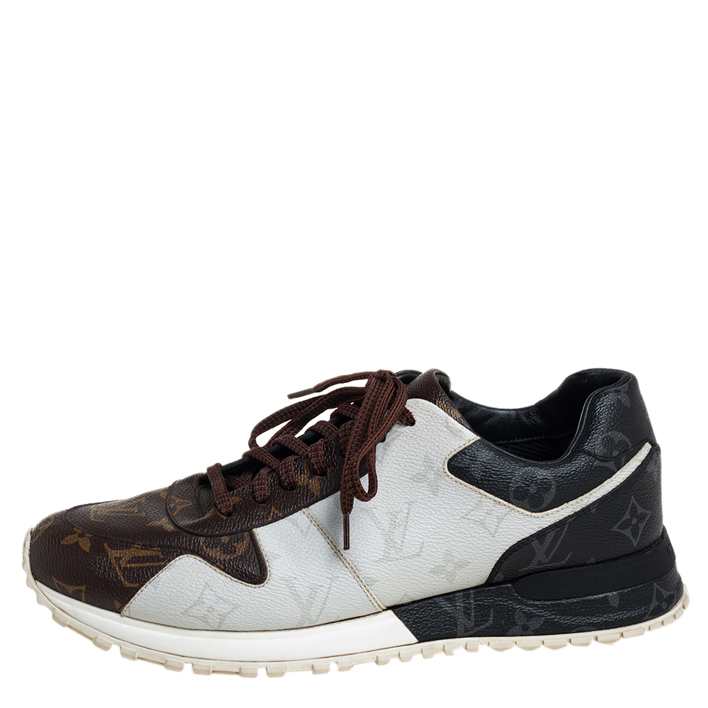 

Louis Vuitton Tricolor Monogram Run Away Sneakers Size, Brown