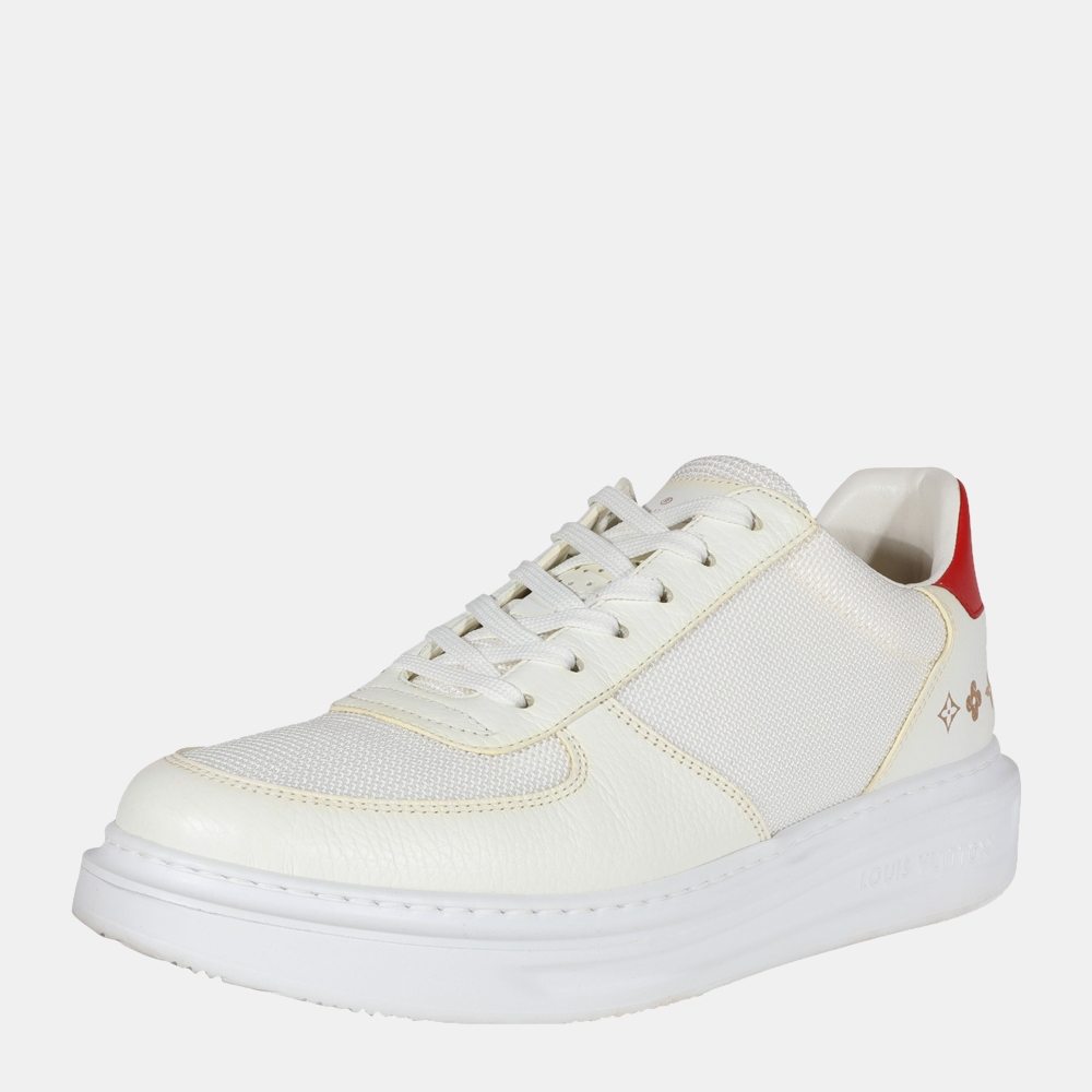 

Louis Vuitton White/Red Beverly Hills Sneakers (7.5 UK/IT 41.5)