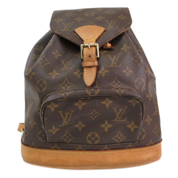 Pre Owned Louis Vuitton Monogram Montsouris MM Backpack
