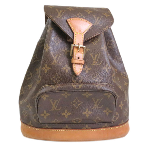 Pre Owned Louis Vuitton Monogram Montsouris MM Backpack