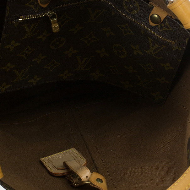 Louis Vuitton Monogram Randonnee GM Brown Leather Cloth ref.100101 - Joli  Closet