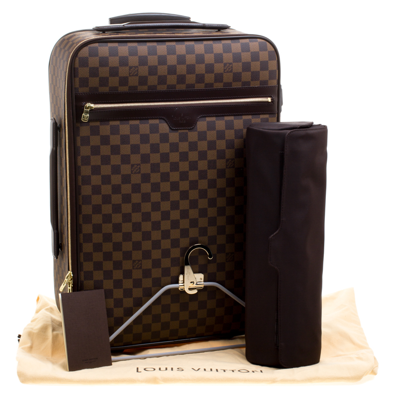 LOUIS VUITTON suitcase M23294 Pegas 55 Monogram canvas Brown unisex Us –