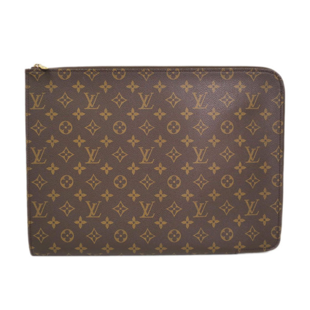 Pre Owned Louis Vuitton Monogram Poche Documents Briefcase