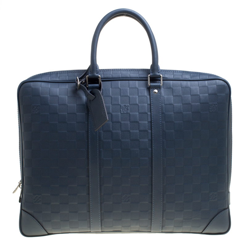 Louis Vuitton Infini Blue Damier - Designer WishBags