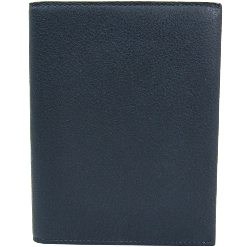 Pre Owned حافظة أجندة لوي فيتون مارين جلد عجل زرقاء