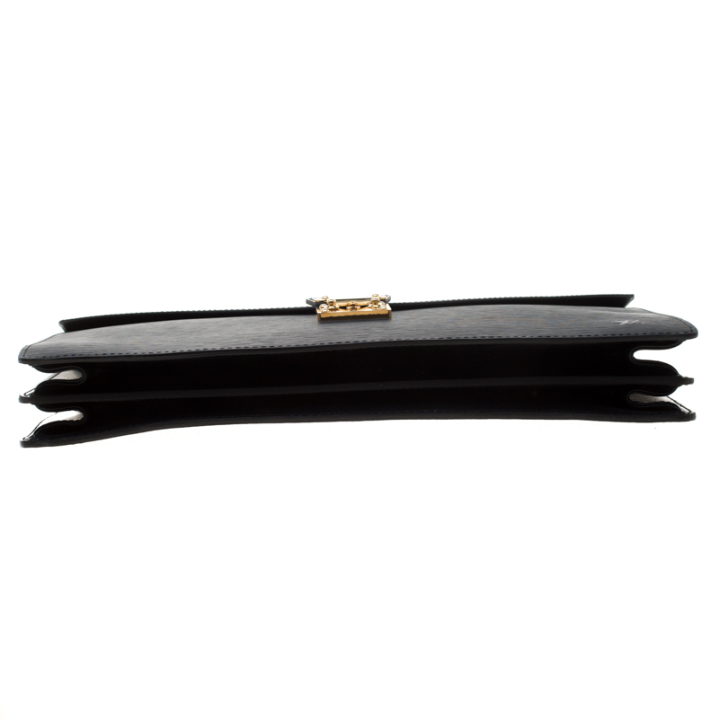 Louis Vuitton Epi Robust 2 M54542 Men's Briefcase Noir BF549692