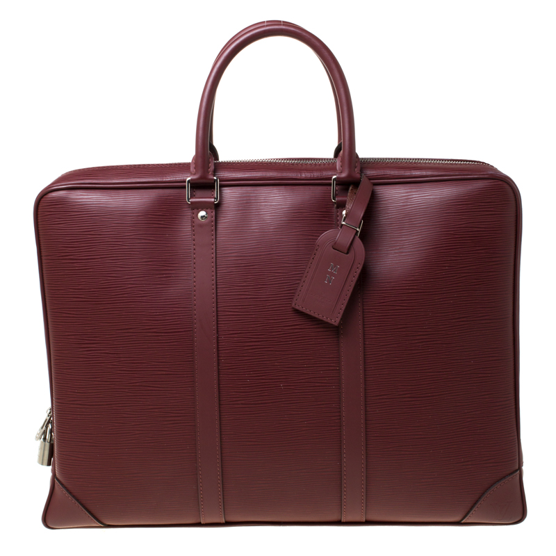 louis vuitton epi leather briefcase