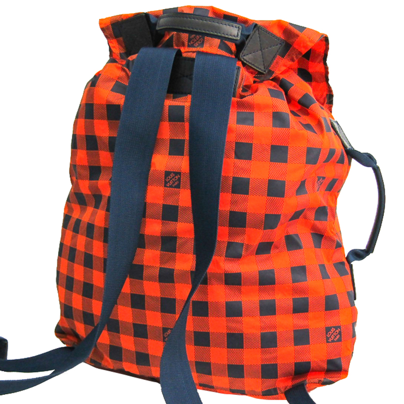 

Louis Vuitton Orange Nylon Aventure Backpack