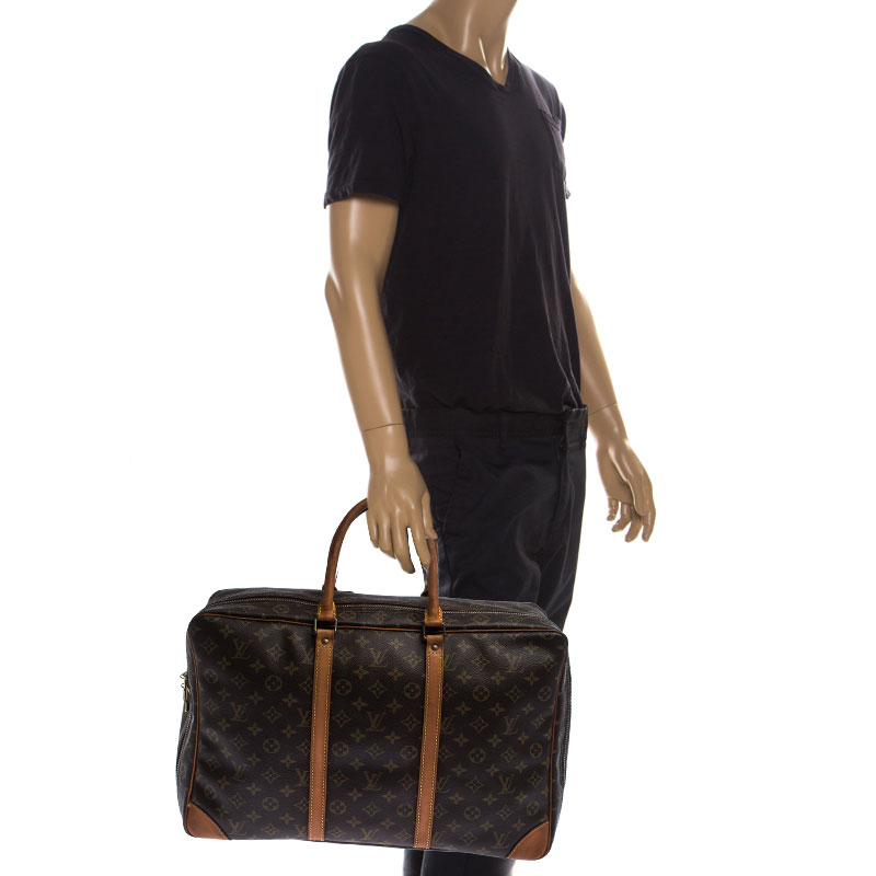 

Louis Vuitton Monogram Canvas Sirius 45 Soft Sided Suitcase, Brown