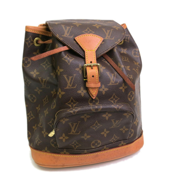 Pre Owned Louis Vuitton Monogram Montsouris MM Backpack