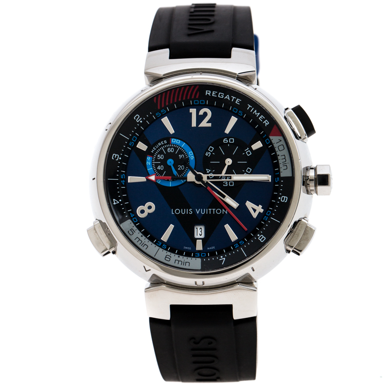 LOUIS VUITTON TAMBOUR CHRONOGRAPH REGATTA MEN'S WATCH