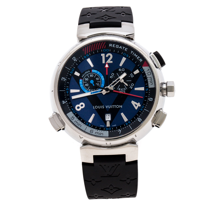 Louis Vuitton Tambour Regatta Q102d Men's Watch.