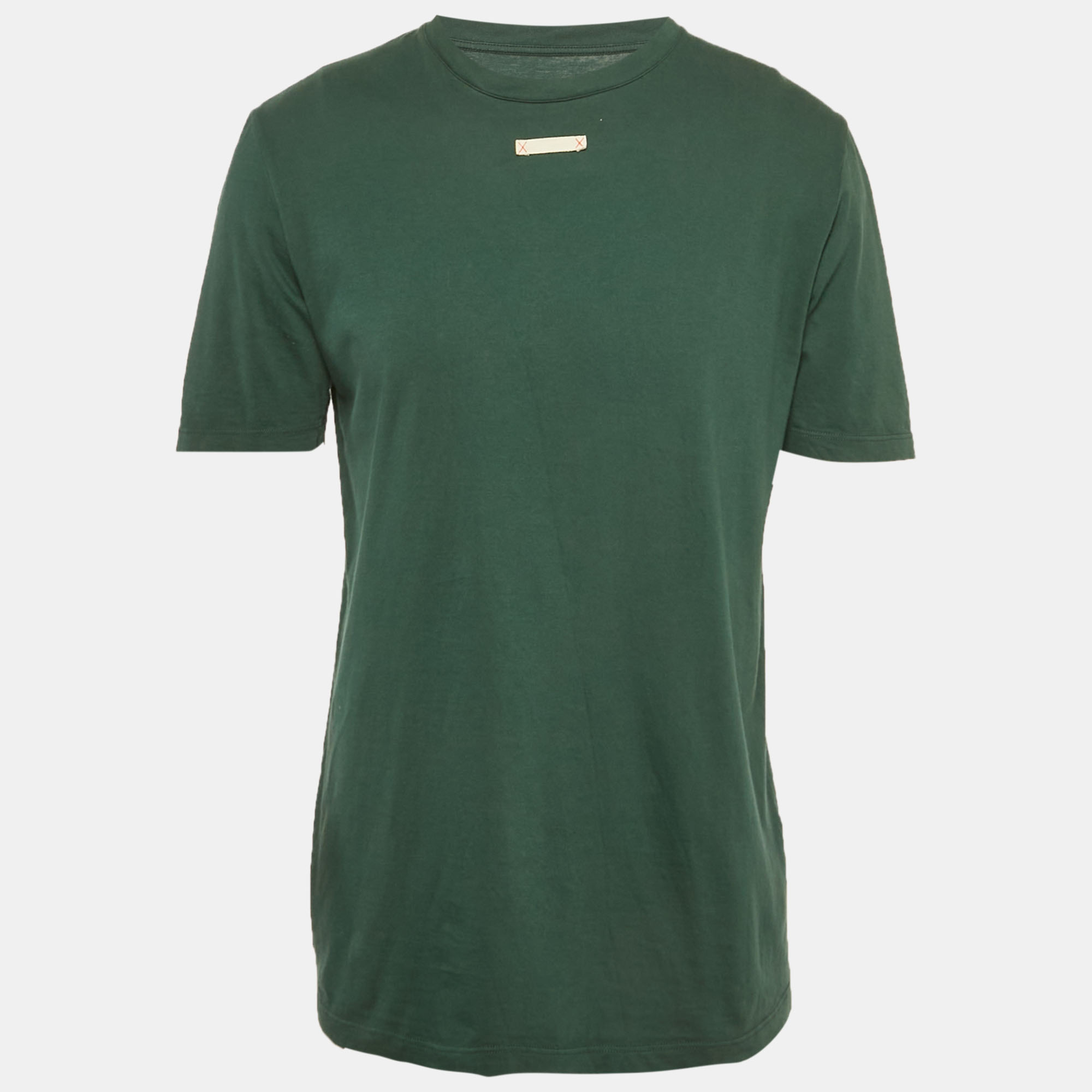 

Maison Martin Margiela Green Jersey Crewneck T-Shirt S