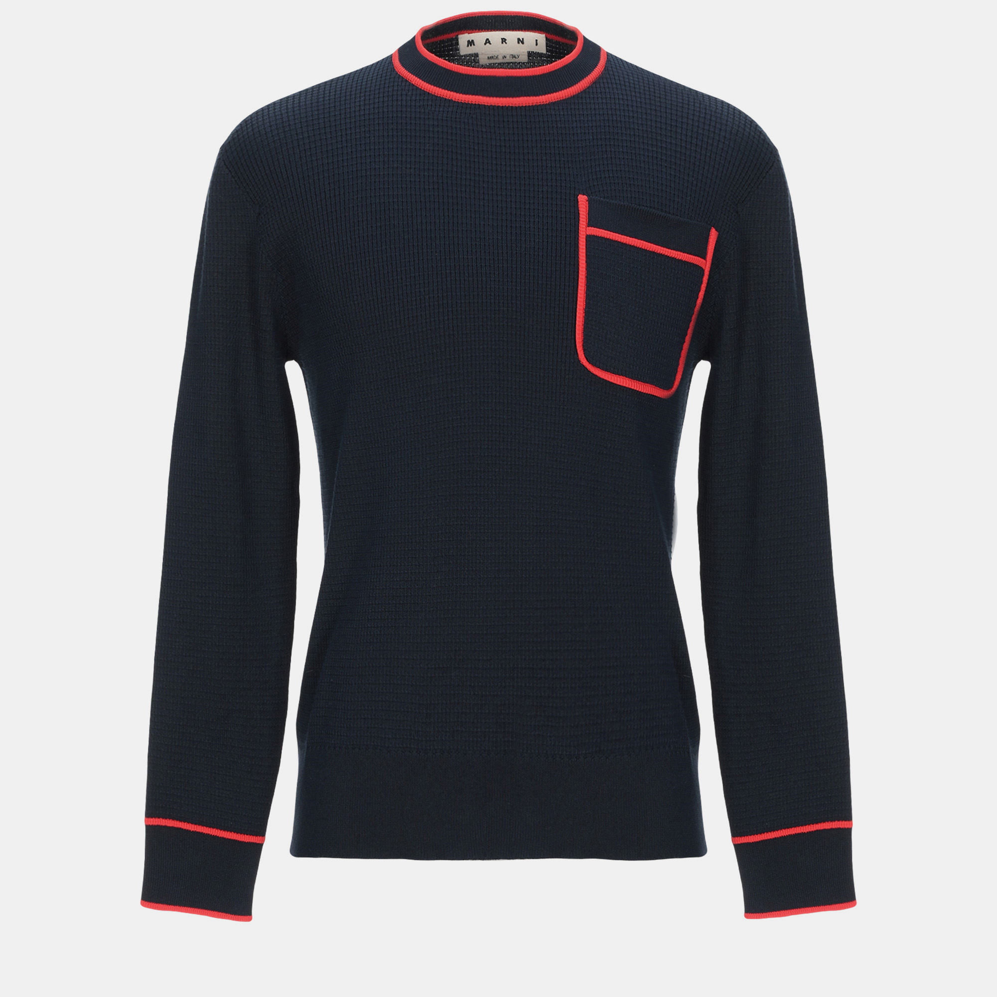 Pre-owned Marni Cotton Jumpers 52 In Black