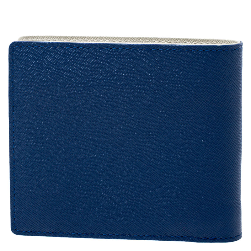 mcm wallet blue
