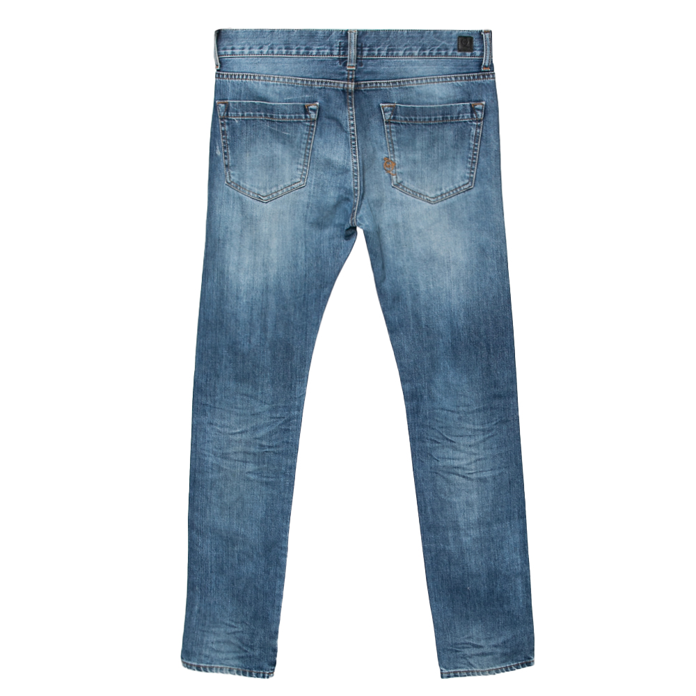 

McQ by Alexander McQueen Blue Denim Straight Leg Jeans