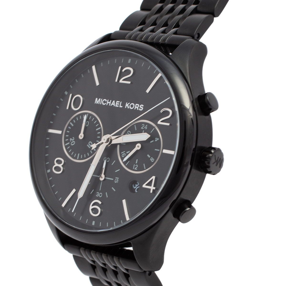 

Michael Kors Black PVD coated Stainless Steel Merrick MK8640 Men's Wristwatch