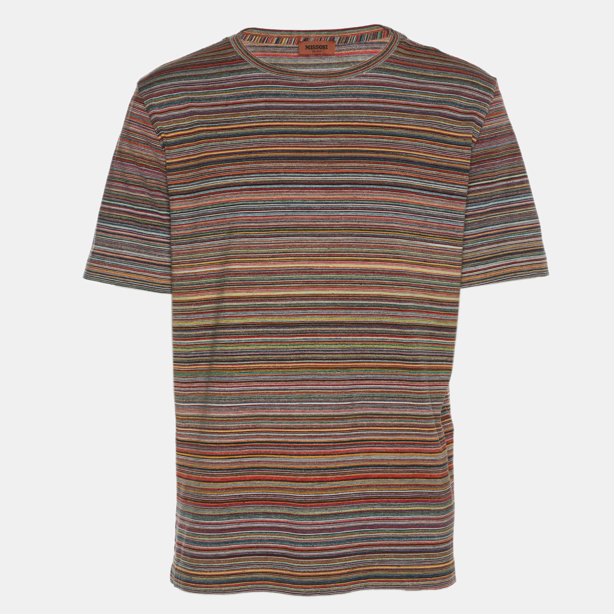

Missoni Multicolor Stripe Jersey T-Shirt S
