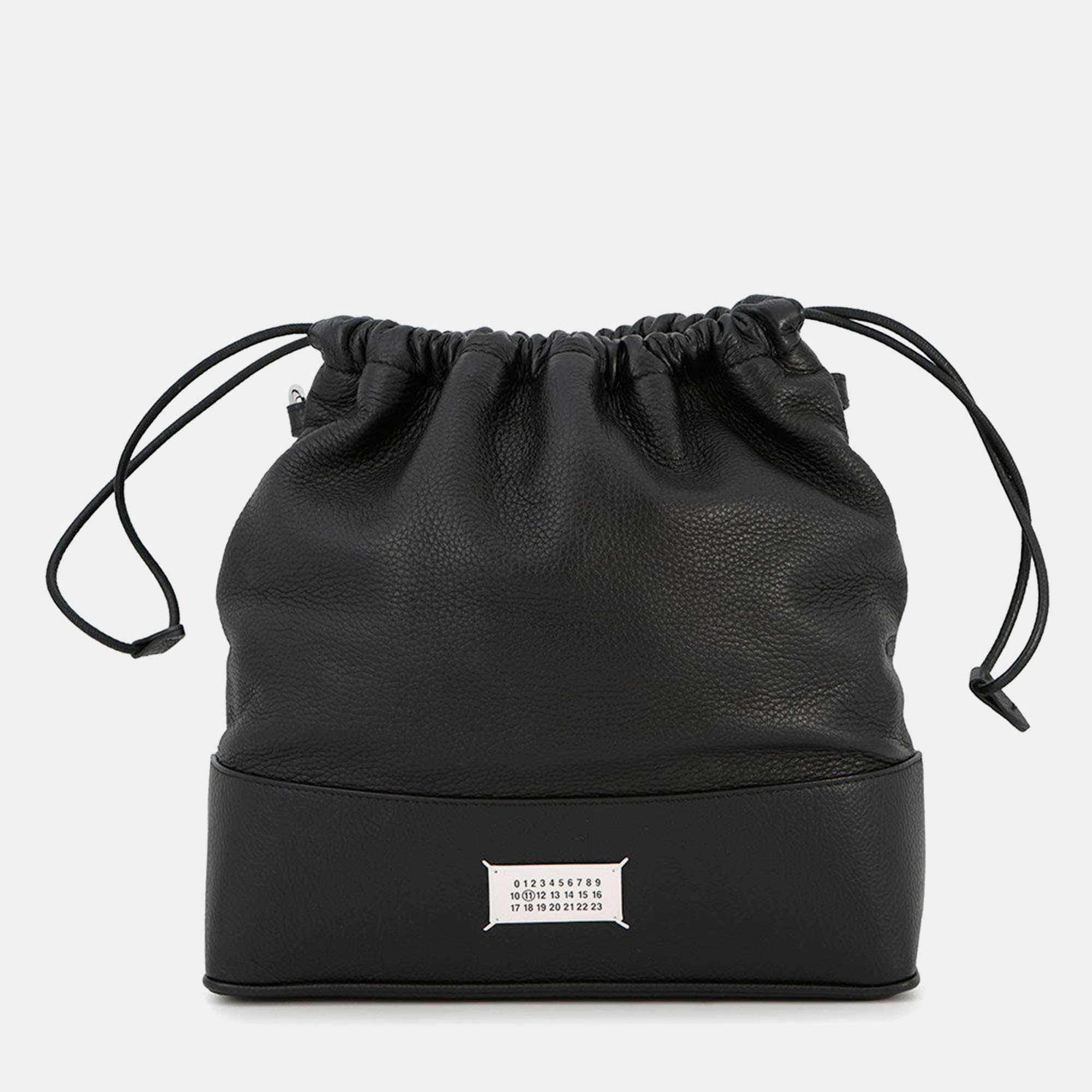 Click to view more detailed imagery on our partner's website Pre-owned Mm6 Maison Margiela Maison Margiela Maison Margiela 5ac Daily Backpack Black Leather