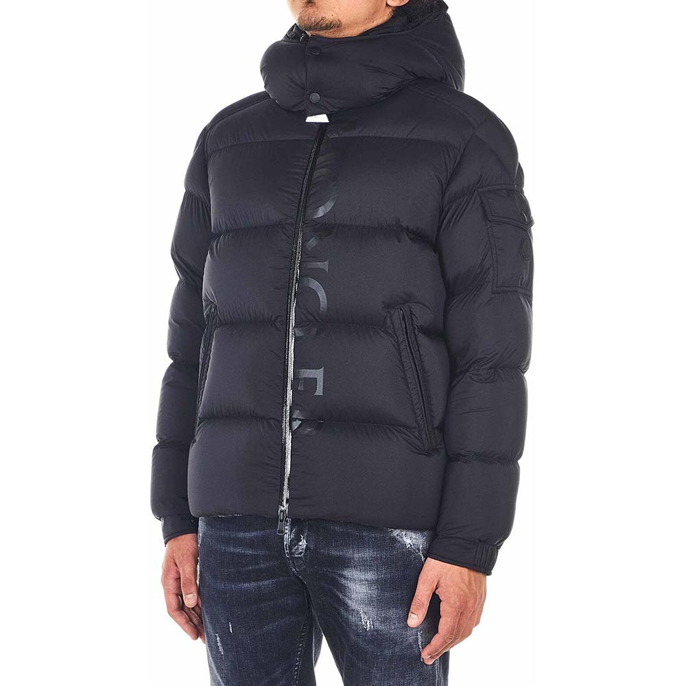 

Moncler Blue Down Jacket "Maures" Size FR 5